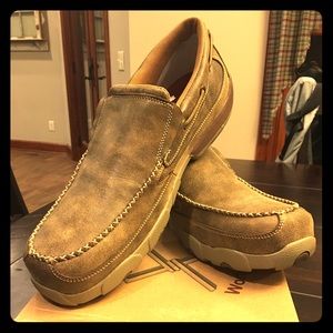 Men’s Twisted X Driving Moc Slip On NWT